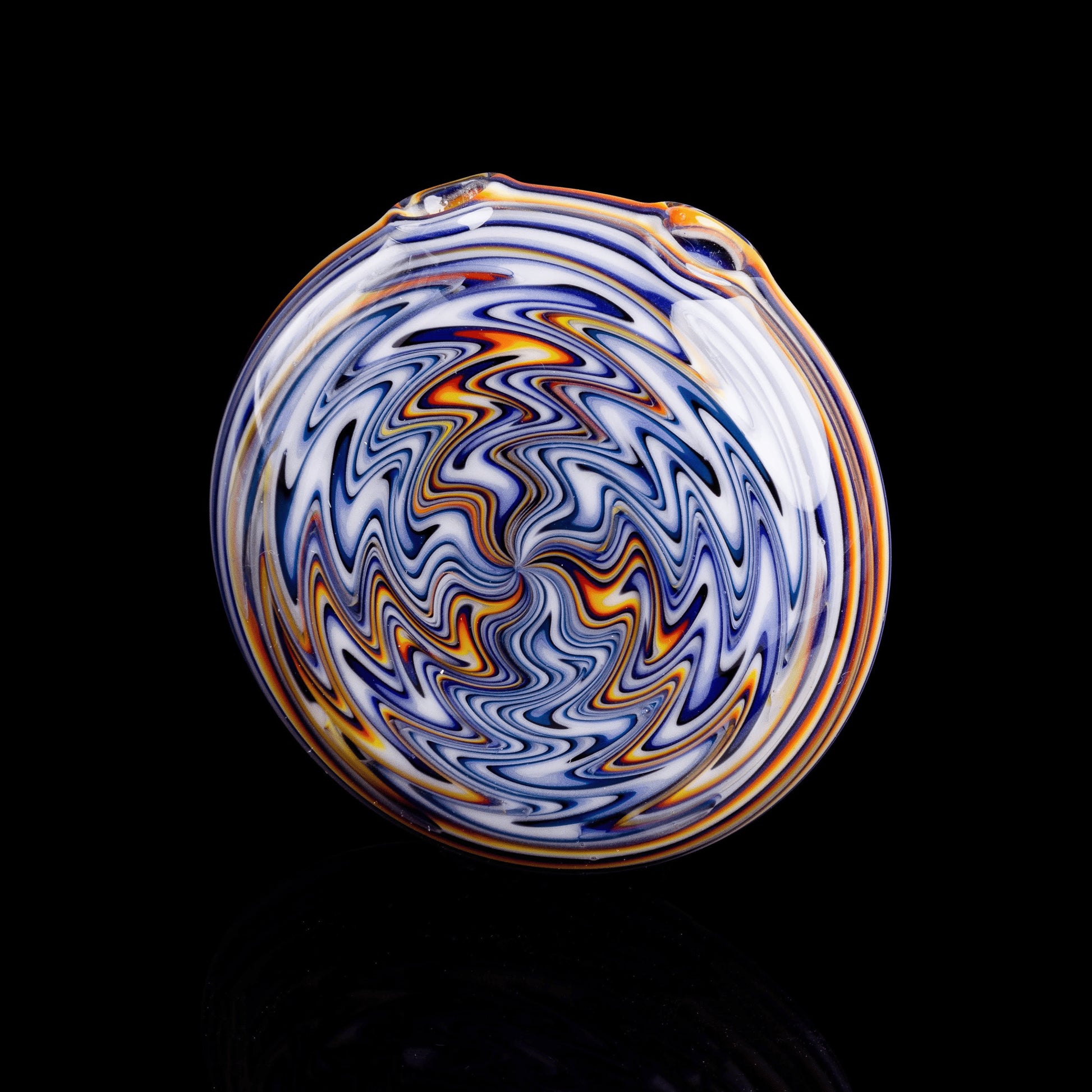 meticulously crafted glass pendant - Pendant (J) by Cameron Burns (2022 Drop)