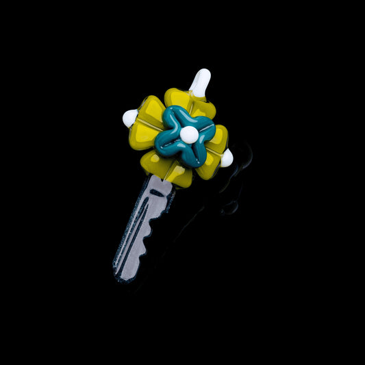 exquisite glass pendant - Collab Peyote Key Pendant by Pinky Brewtz x Preston Hanna (2022 Drop)