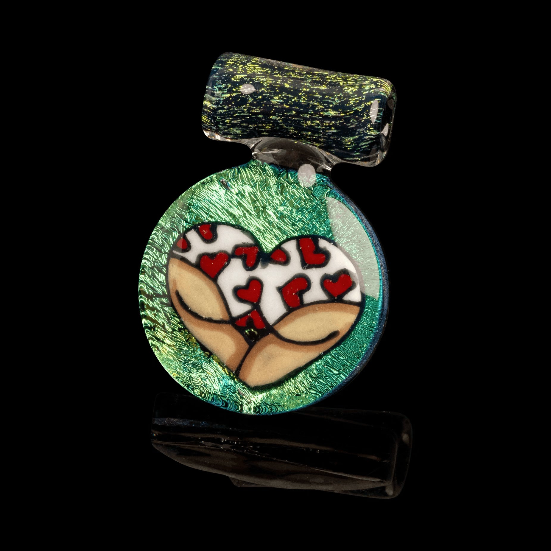 heady glass pendant - Booty Pendant Hearts by Shayla Windstar (GV 2022)