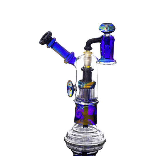 innovative art piece - Galactic Double Bub by Jolex Glass x Leisure Glass