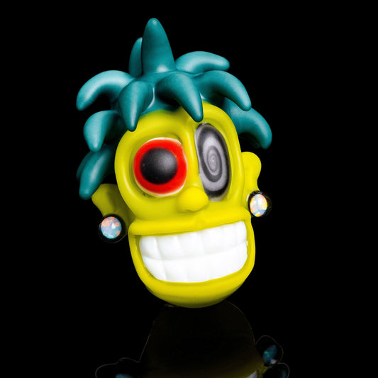 sophisticated glass pendant - Full Mouth Tripster Pendant #74 by Ryder Glass (2022 Drop)