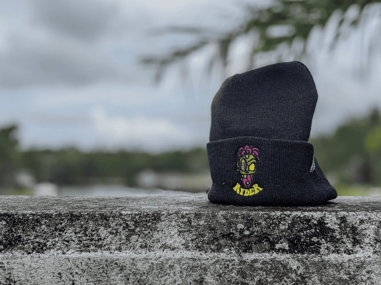 heady art piece - Beanie by Ryder Glass x Danger Visual x Glass2Grass