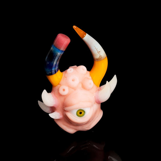 luxurious glass pendant - Collab Pendant (B) by Salt Glass x Sherbet Glass (2022 Drop)