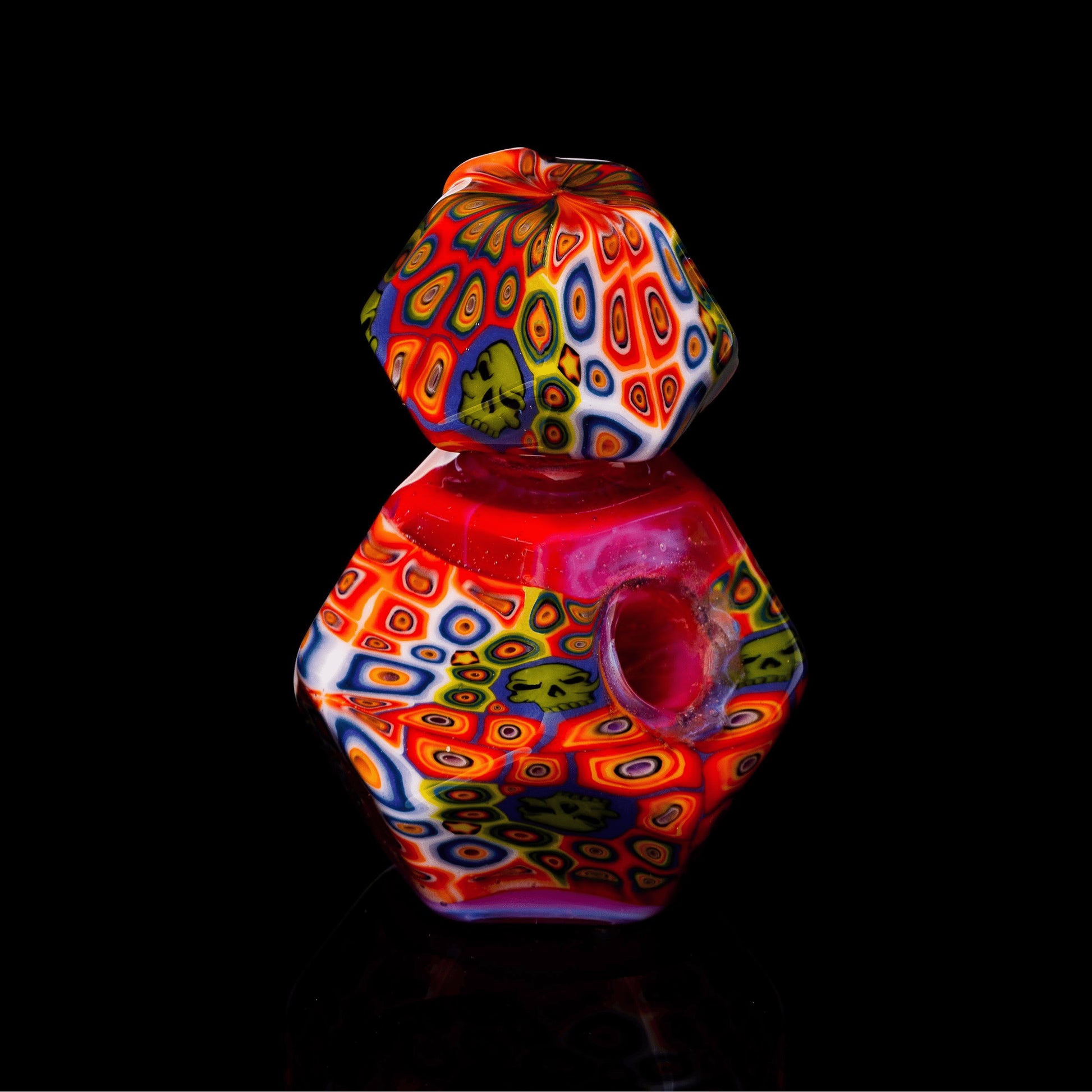 luxurious art piece - Geo Traveler Collab by Burtoni x Kuhns Glass (2022 Drop)