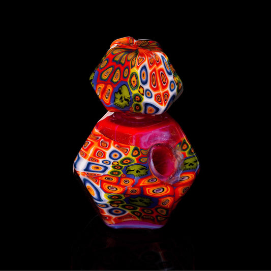 luxurious art piece - Geo Traveler Collab by Burtoni x Kuhns Glass (2022 Drop)