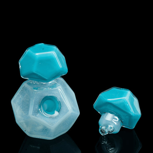 meticulously crafted art piece - Solo Geo Traveler Set (A) by Kuhns Glass (2022 Drop)