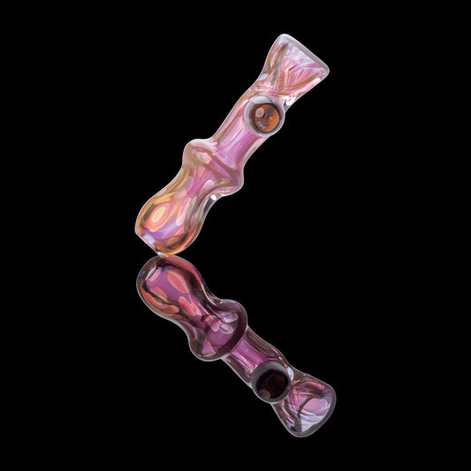 luxurious art piece - Collab Small Chillum (H) by GROE x Atomik (Got The Juice 2022)