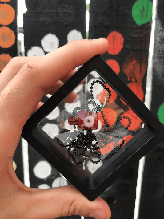 artisan-crafted glass pendant - Solo Spray Cap Pendant (A) by GROE (Got The Juice 2022)