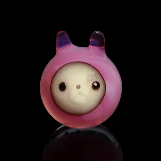 hand-blown art piece - Chappy Slurper Marble (A) by Aquariust x Akihiro Glass (2022 Release)