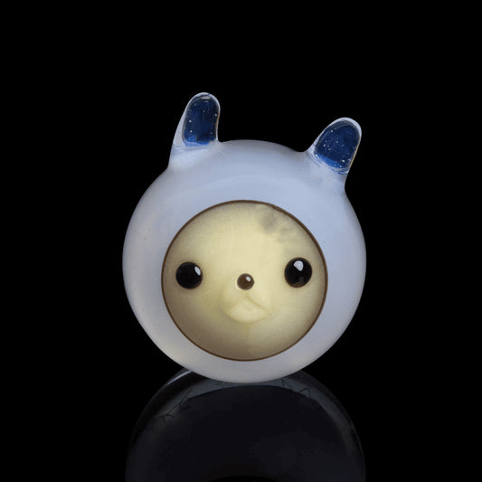 artisan-crafted art piece - Chappy Slurper Marble (D) by Aquariust x Akihiro Glass (2022 Release)