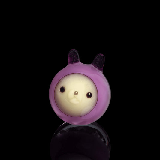meticulously crafted art piece - Chappy Slurper Marble (F) by Aquariust x Akihiro Glass (2022 Release)