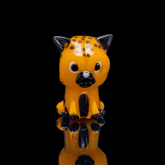 innovative glass pendant - Kitty Pendant (C) by Nathan Belmont (Belmont’s Beasts)