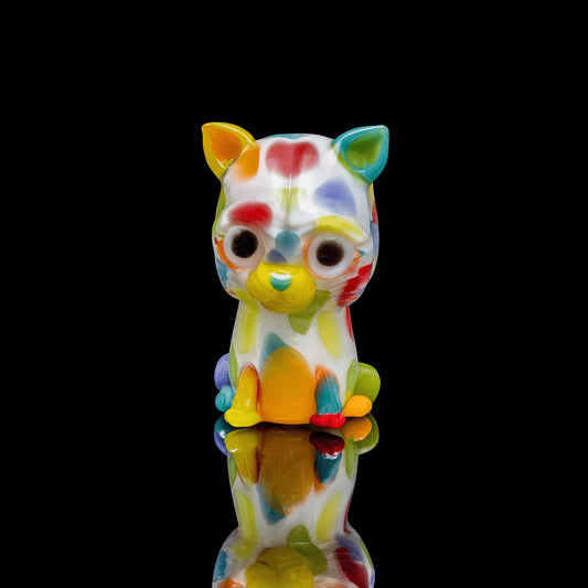 luxurious glass pendant - Kitty Pendant (A) by Nathan Belmont (Belmont’s Beasts)