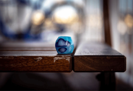 heady art piece - Cloud Bead (K) by Gnarla Carla (2022 Release)