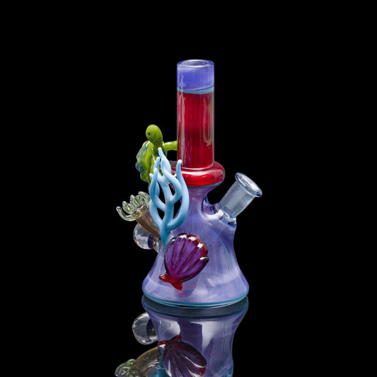 luxurious art piece - Solo Minitube (C) by Burtoni Glass (Release 2022)