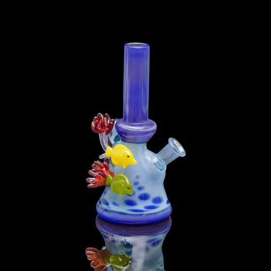 meticulously crafted art piece - Solo Minitube (A) by Burtoni Glass (Release 2022)
