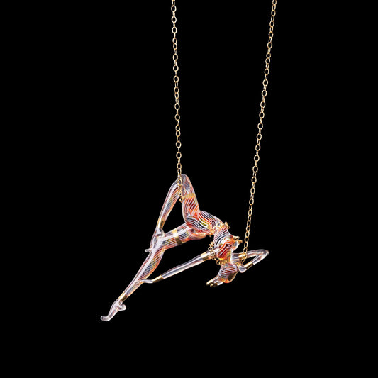 heady glass pendant - Collab Lady Pendant by Sibelley x Karma Glass (Cyber Punks 2022 Release)