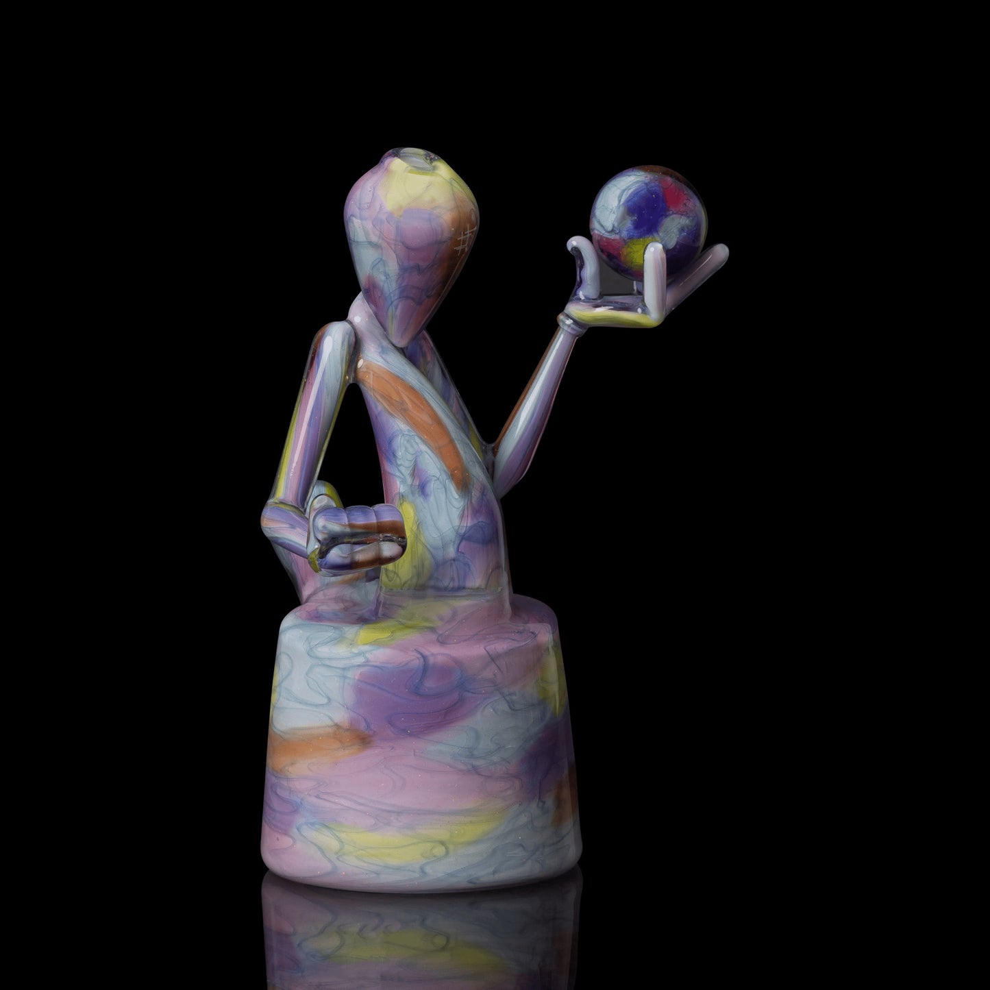 heady art piece - Collab Marble Collector by Yunk Glass x Scomo Moanet (Scribble Season 2022)