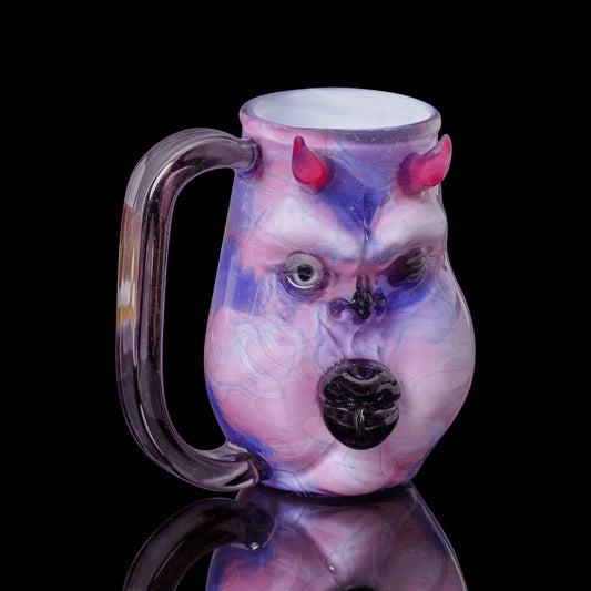 meticulously crafted art piece - Collab Devil Mug (B) by Rocko x Scomo Moanet (Scribble Season 2022)