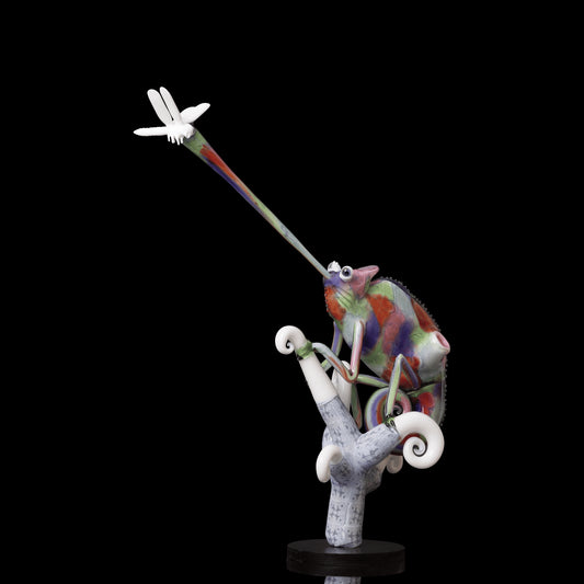 meticulously crafted design of the Collab Chameleon Rig by Crunklestein x Scomo Moanet (Scribble Season 2022)