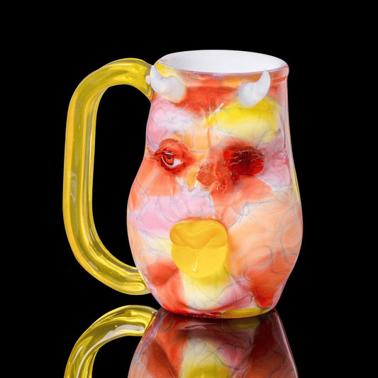 innovative art piece - Collab Devil Mug (A) by Rocko x Scomo Moanet (Scribble Season 2022)