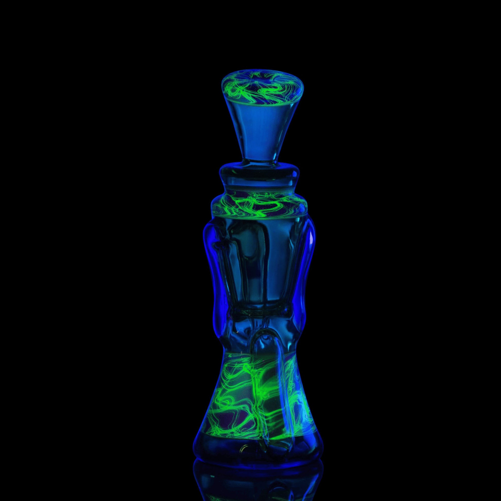 heady art piece - Collab Recycler by RyCrafted Glass x Scomo Moanet (Scribble Season 2022)