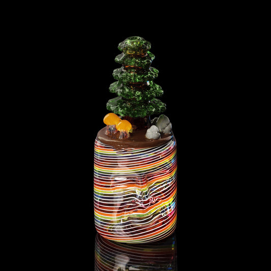 exquisite art piece - Pot Head Collab by GPS x Karma Glass (Rainbow Equinox 2022)