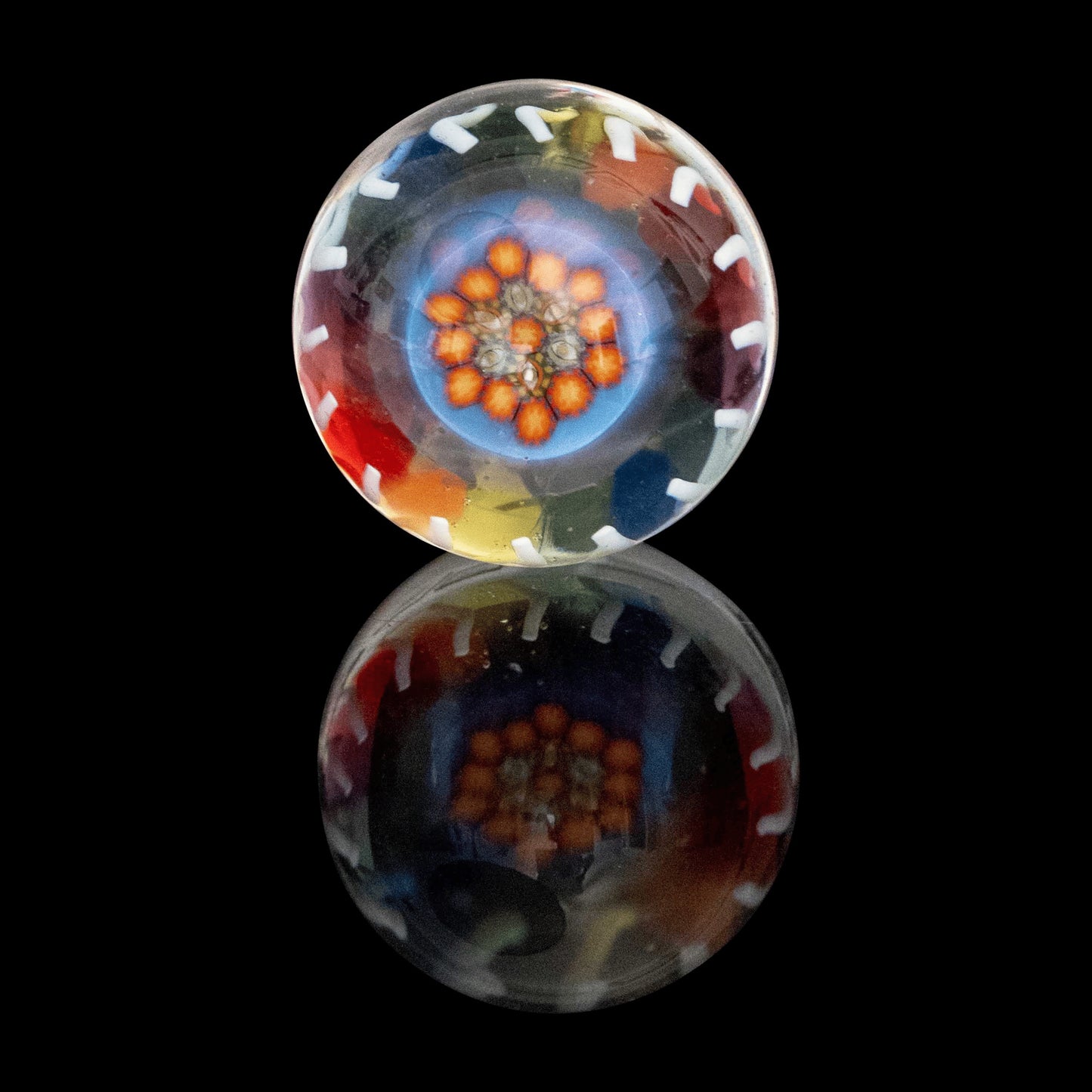 meticulously crafted art piece - Collab Slurper Marble (B) by Banjo x Karma Glass (Rainbow Equinox 2022)