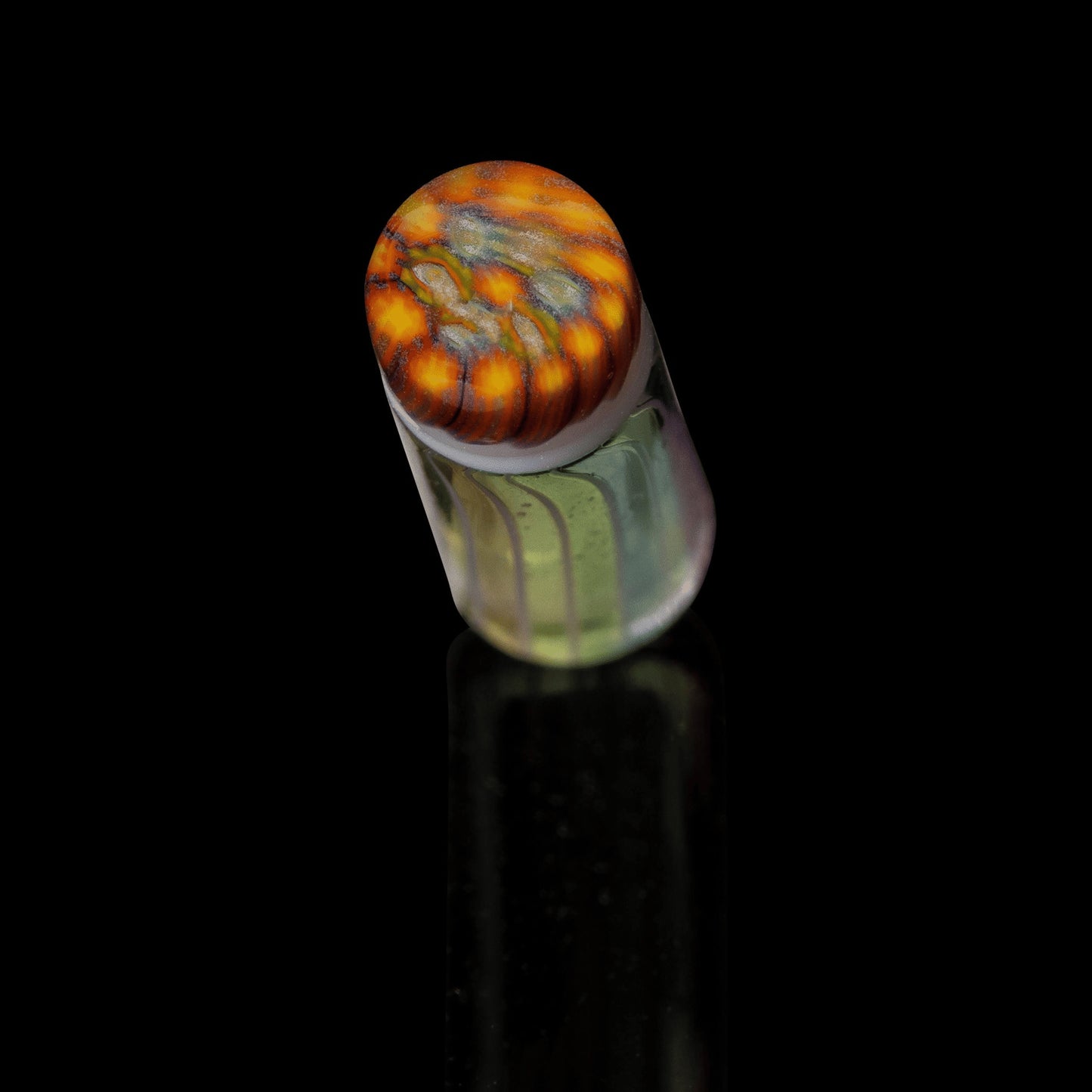 innovative art piece - Collab Pillar by Banjo x Karma Glass (Rainbow Equinox 2022)