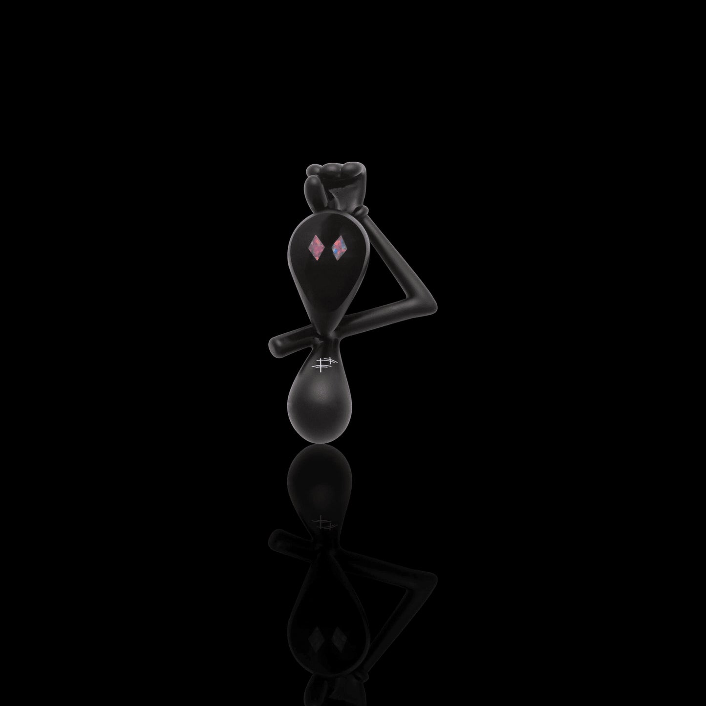 innovative glass pendant - Window Faced Hanging-In Pendant (D) by Yunk Glass (2022 Release)