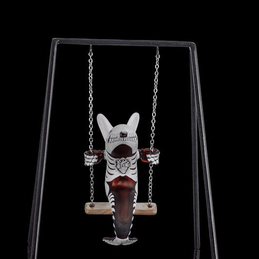 innovative art piece - Death’s Playground by Chadd Lacy x Babedrienne (SCOPE 2022)