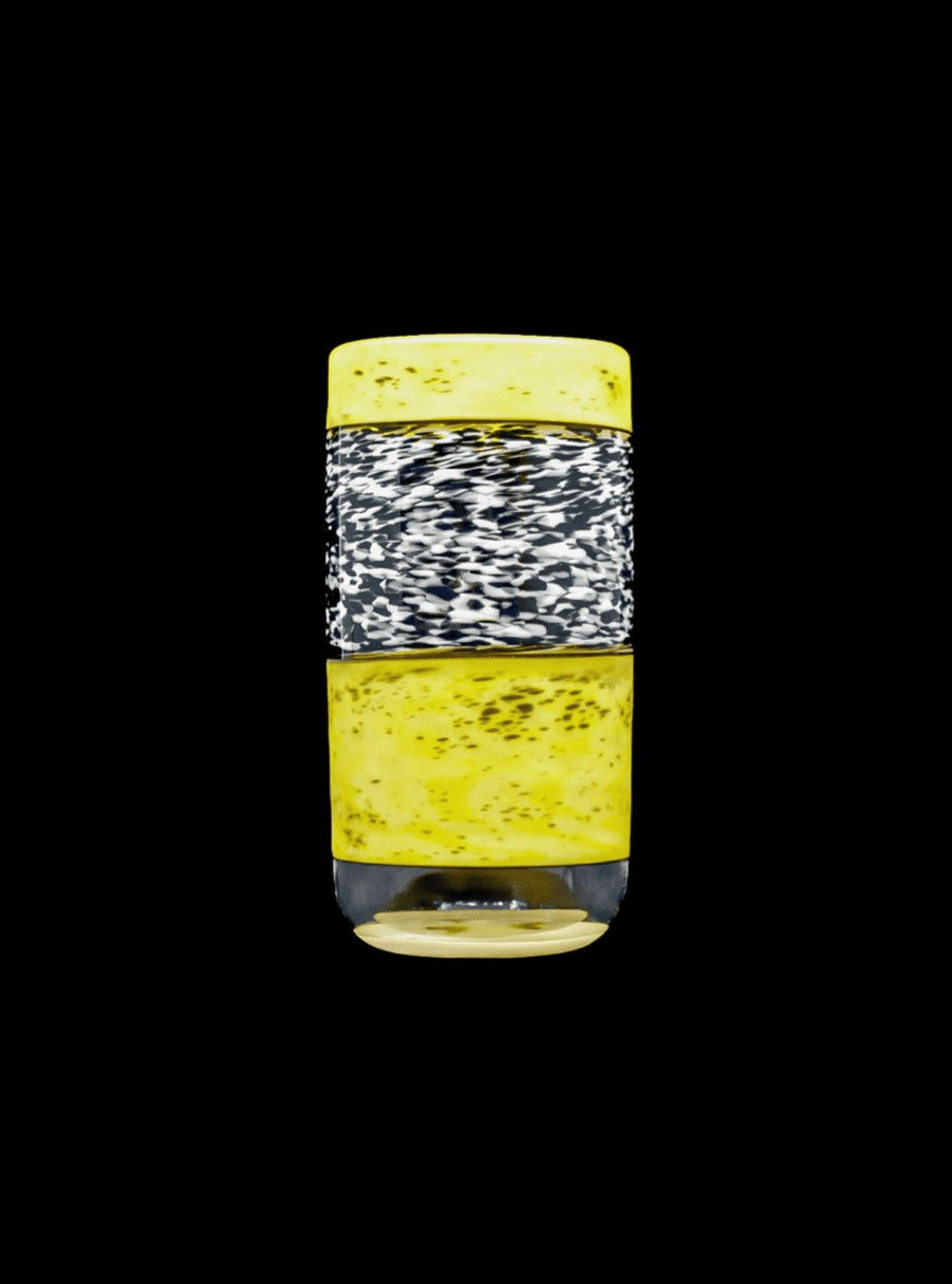 artisan-crafted art piece - Composition Notebook Banana Cup by Drinking Vessels x Glass by Boots (SCOPE 2022)