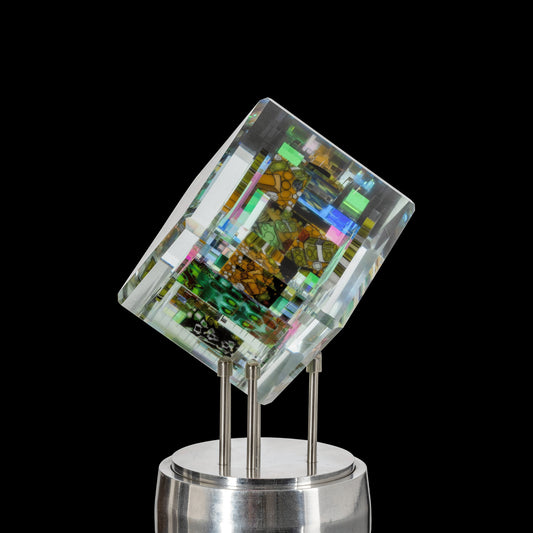 sophisticated art piece - Millie Cube by Groe x Dan Barto (SCOPE 2022)