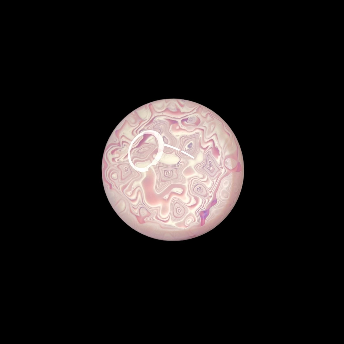 "Mokumegane" Fefee Glass Marble (2024)