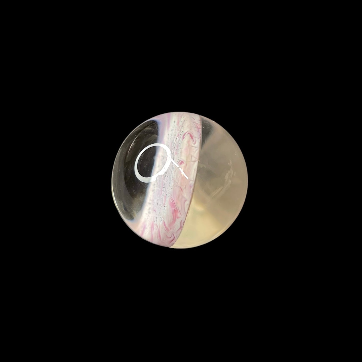 #10 "Mokumegane" Fefee Glass Marble (2024)