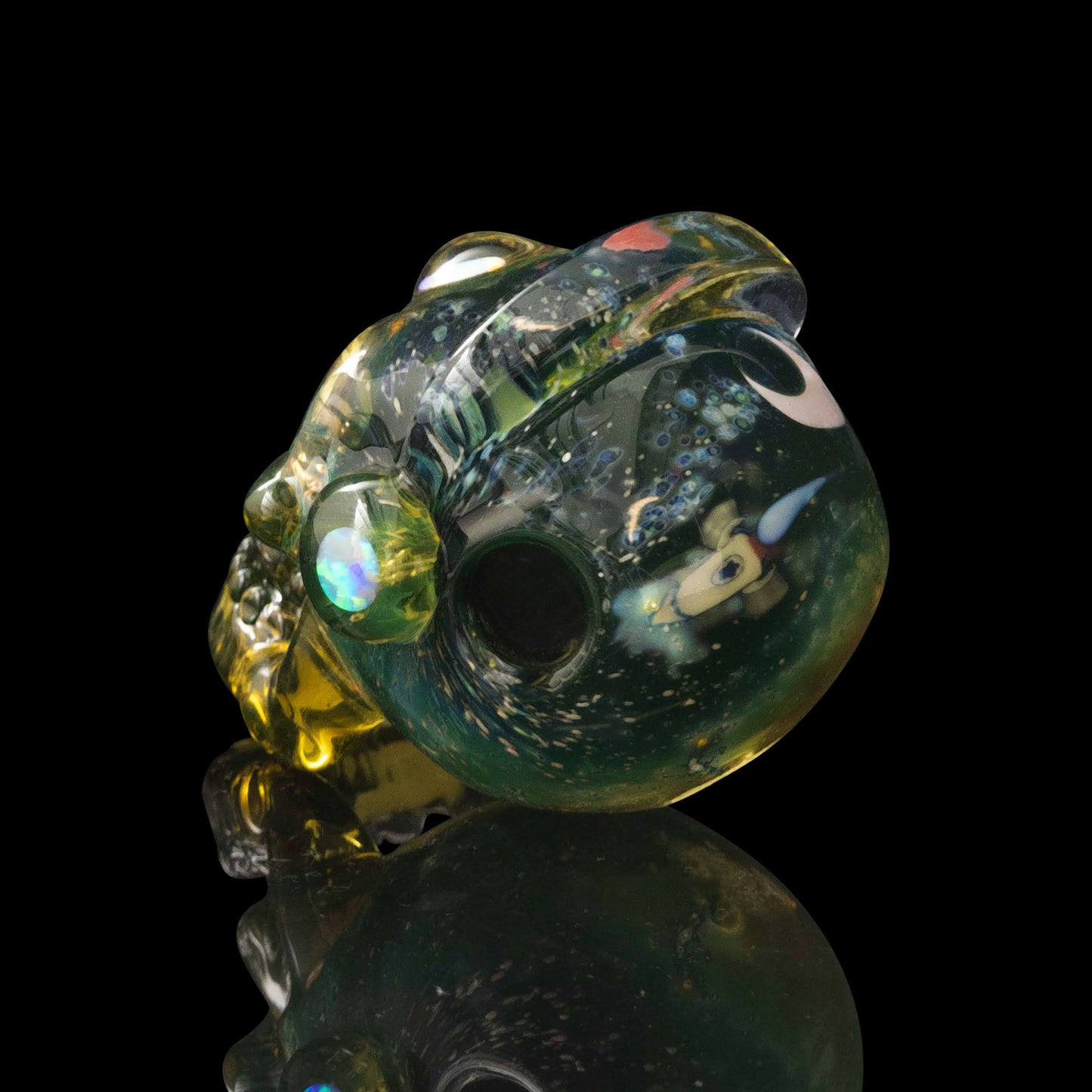 Galactic Skull rocker Pendant by Nathan Belmont x Nathan (N8) Miers