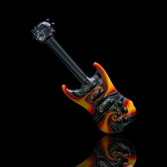 meticulously crafted design of the Wig Wag Guitar Pipe (I) by AJ Roberts