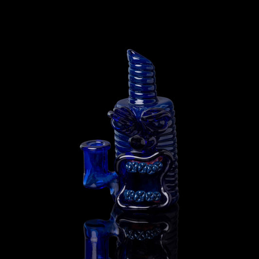 exquisite art piece - Full Face: Brilliant Blue by FrostysFresh (2023)