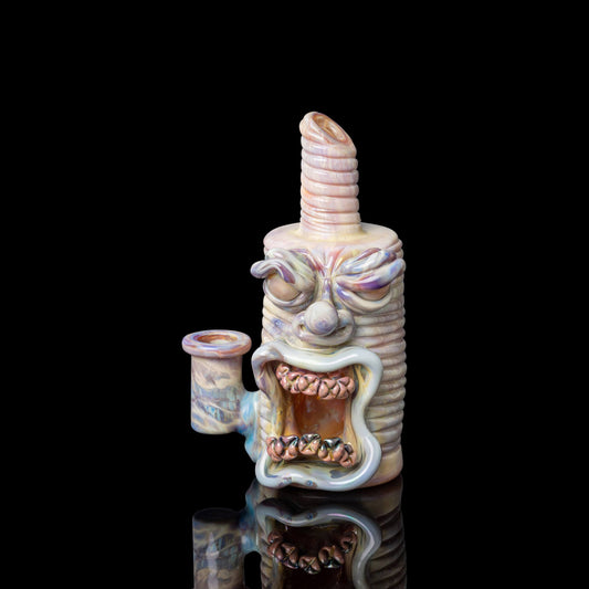 comfortable design of the Full Face: Amber Purple w/ Aurora Teeth by FrostysFresh (2023)