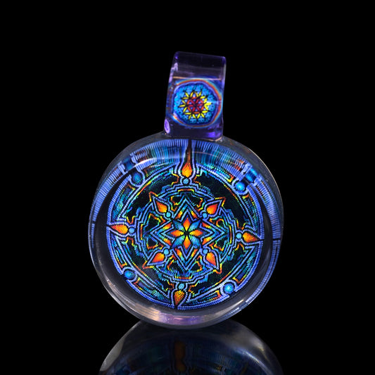 UV Dancing Skeleton Pendant by Rose Roads (Hikari No Kakera 2025)