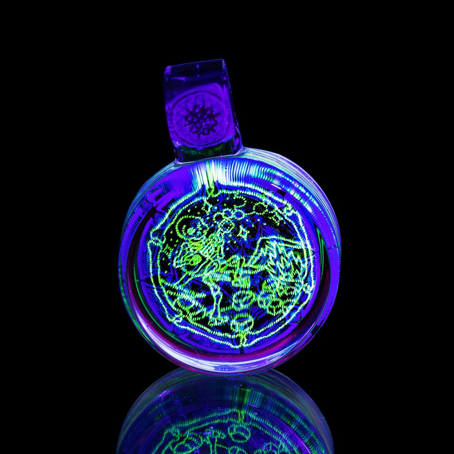 UV Dancing Skeleton Pendant by Rose Roads (Hikari No Kakera 2025)