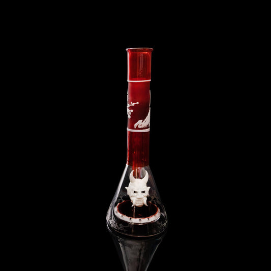luxurious art piece - The Oni Tube by Subliminal Glass (2023 Release)
