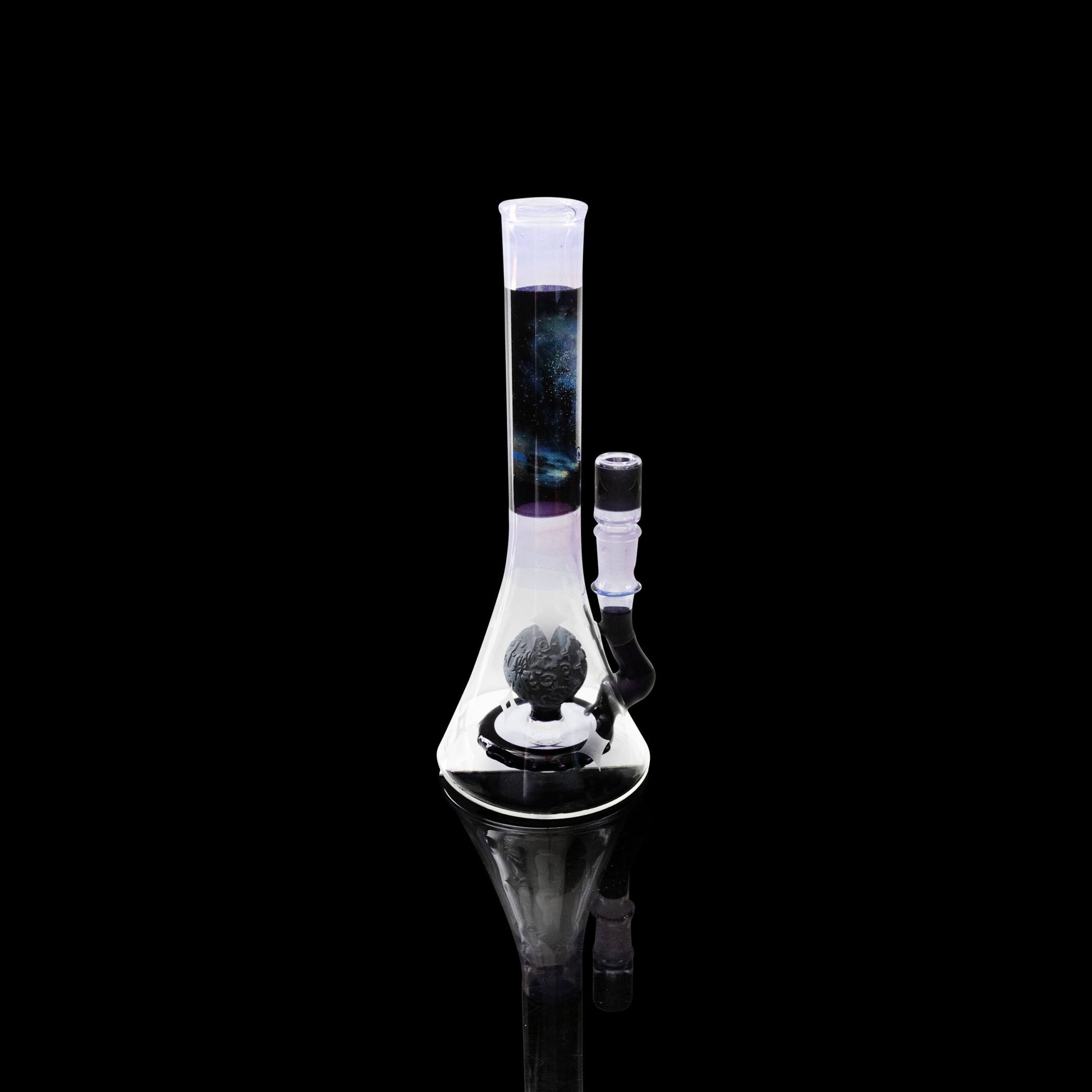 innovative art piece - Celestial Moon Tube by Subliminal Glass and Sleepy Ally Glass (2023 Release)
