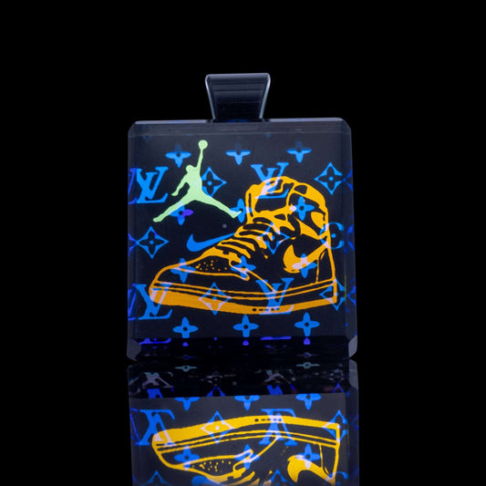 luxurious glass pendant - Sneaker Pendant by Dan Barto (Trinkets & Tokens 2022)