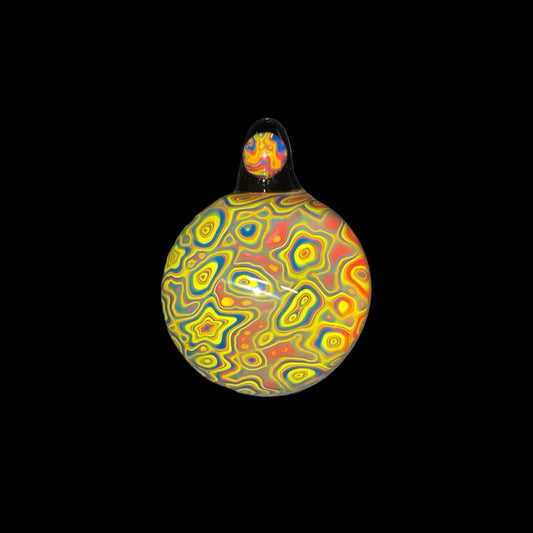 #19 "Mokumegane" Fefee Glass Pendant (2024)