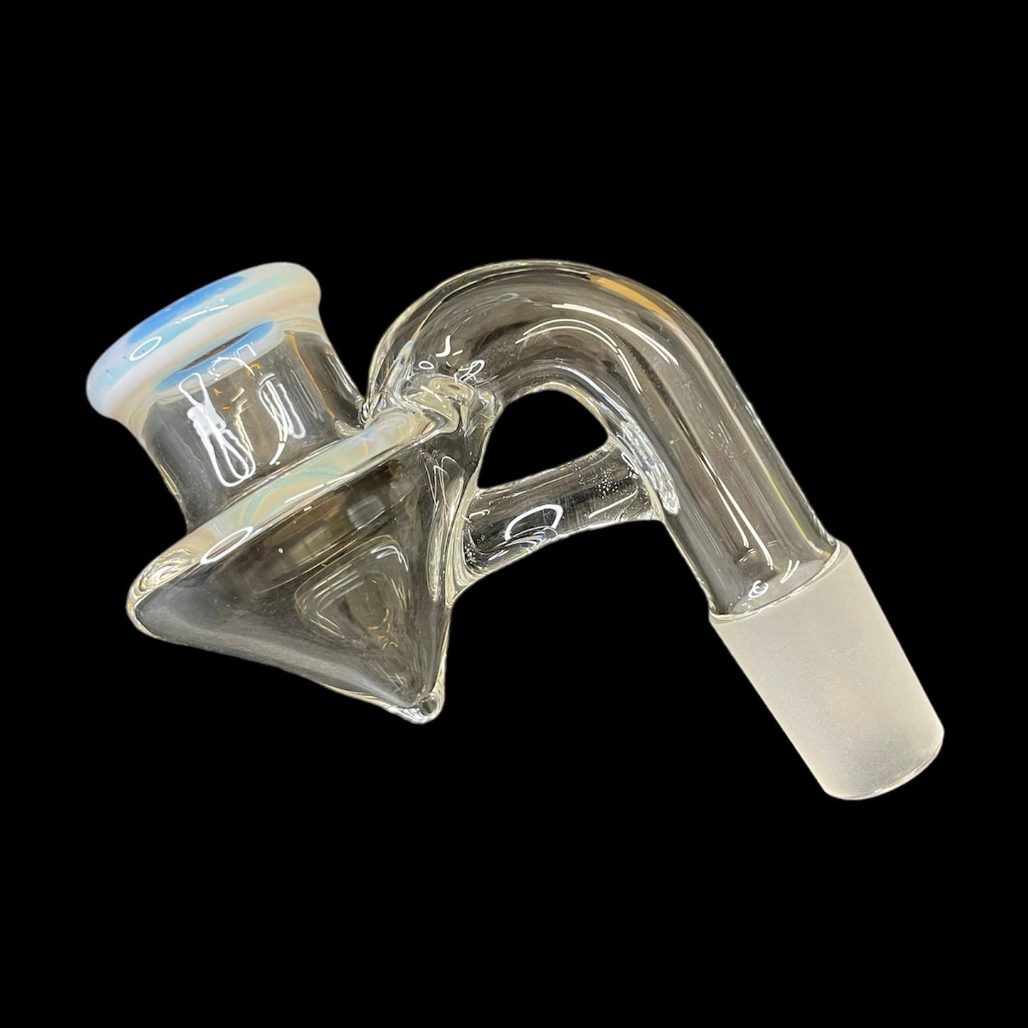 18mm-18mm 90° Cone Ghost Dry Catcher by Flex Glass