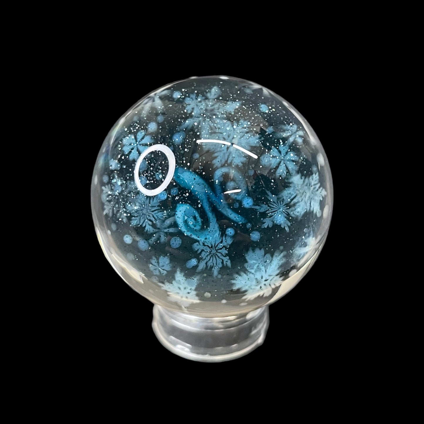 Large Blizzard Wig Wag Marble by Chaka (Chaka 2024)