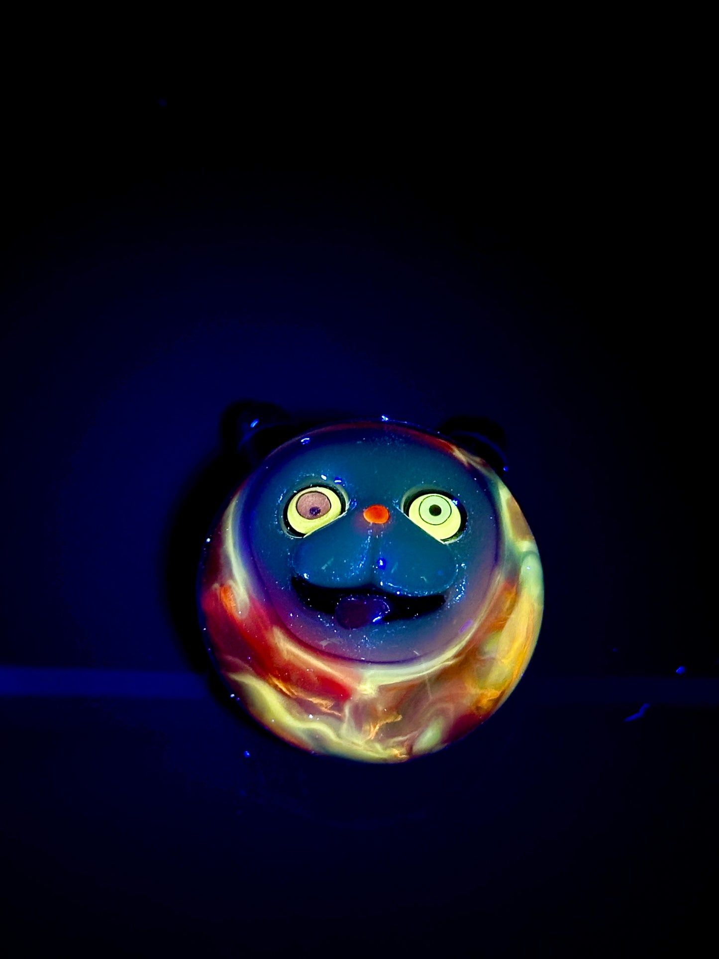 Aquarius tongue out chappy pendant