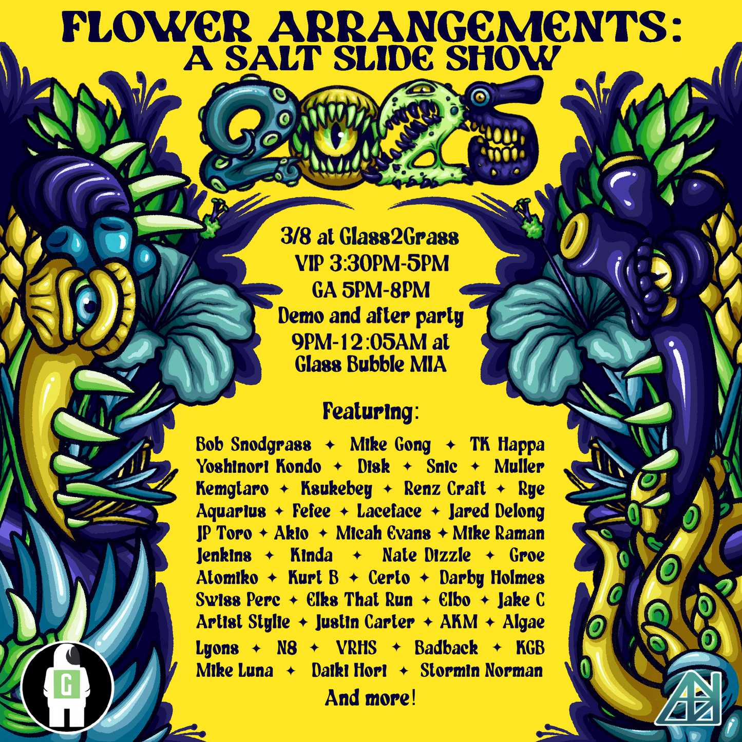 Flower Arrangements: A Salt Slide Show VIP Ticket