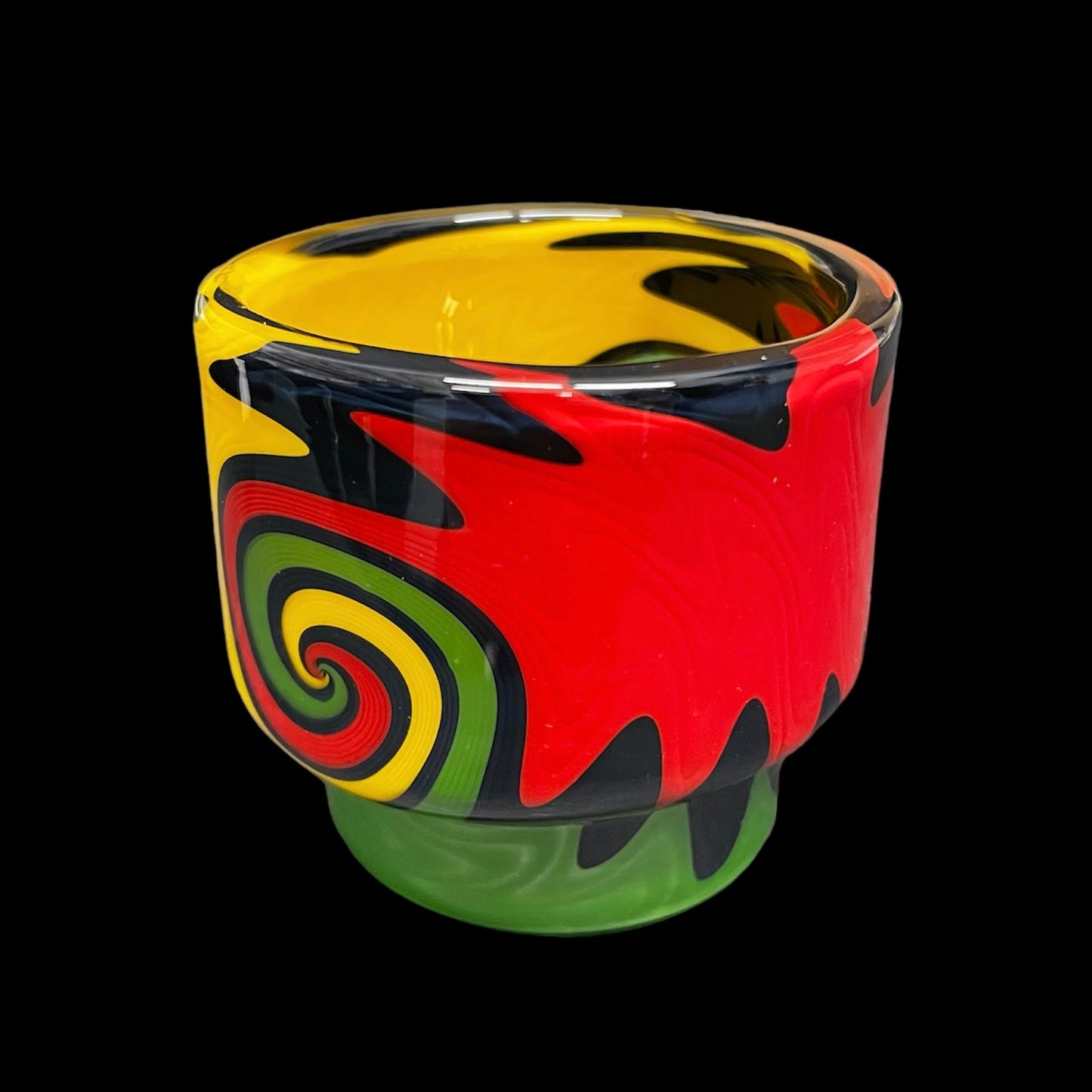 Rasta Flexpresso Sipper Collab by Flex Glass x Gurk Monster